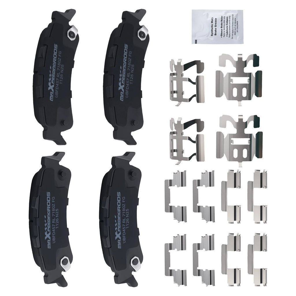 Rear Ceramic Brake Pads for Cadillac Escalade and Chevrolet Astro (2002-2005)