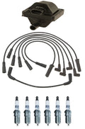Ignition Wires & Spark Plugs Kit for GMC P3500, Chevy C1500 (1996–2000)