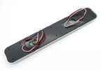 Red LED Stop Turn Tail Light Rectangle Bar with Bezel for Universal (40)