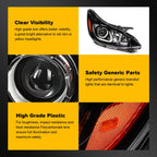 Right Side Headlight Assembly with Projector for Chevy Spark (2019–2022)
