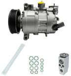 AC Compressor Kit Replacement for Audi A3 2017–2019 1.4L 1.8L 2.0L