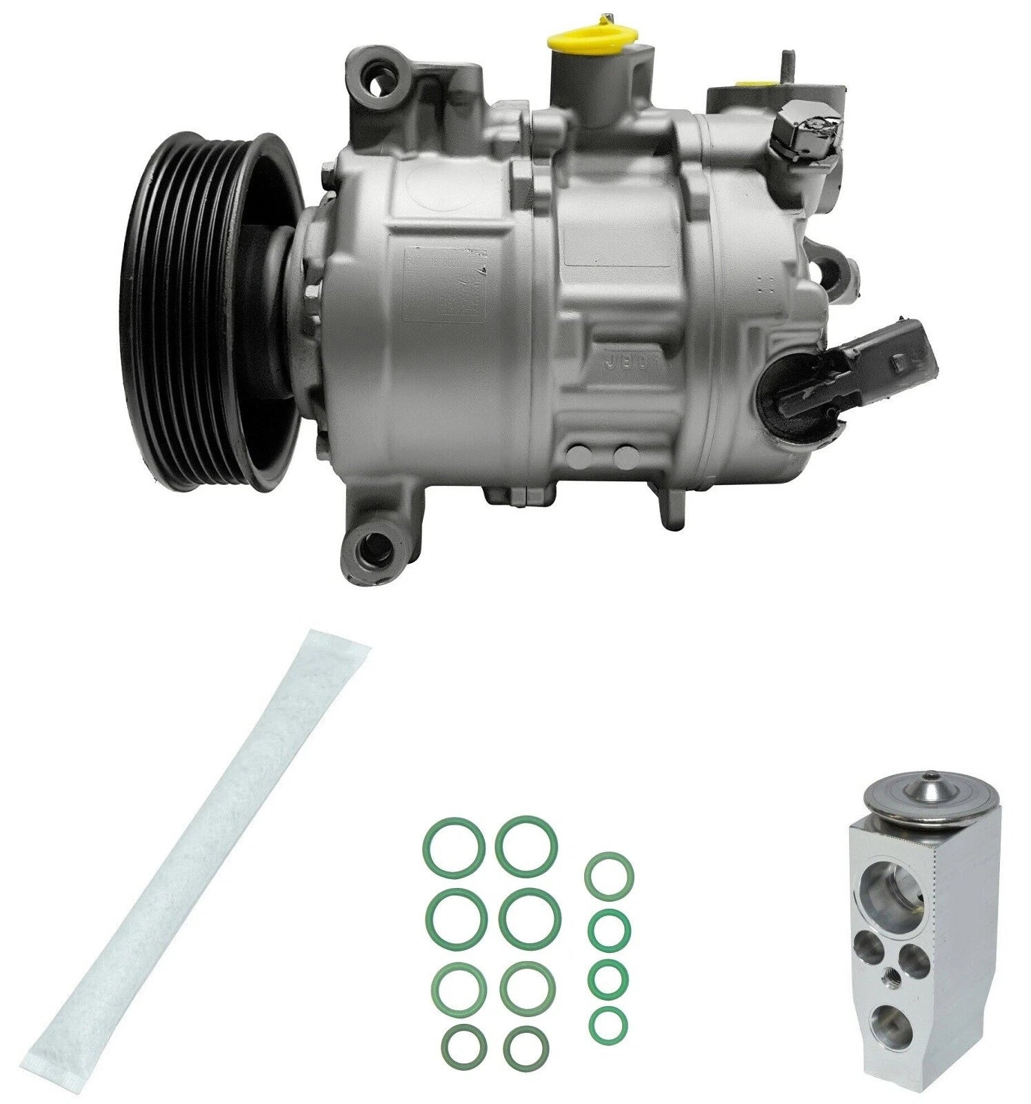 AC Compressor Kit Replacement for Audi A3 2017–2019 1.4L 1.8L 2.0L