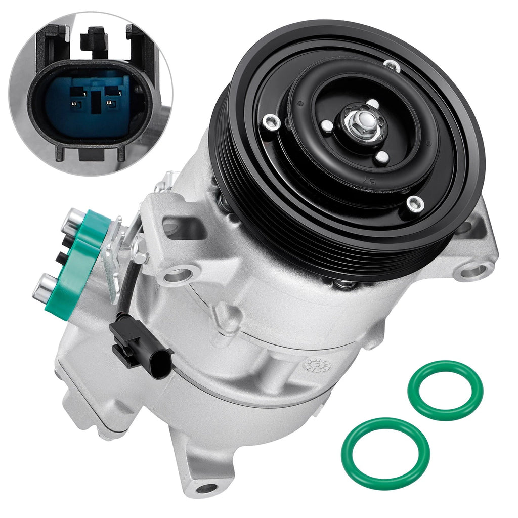 A/C Compressor w/ Clutch for BMW 118i 120i 320i (2005–2013) 64509145351