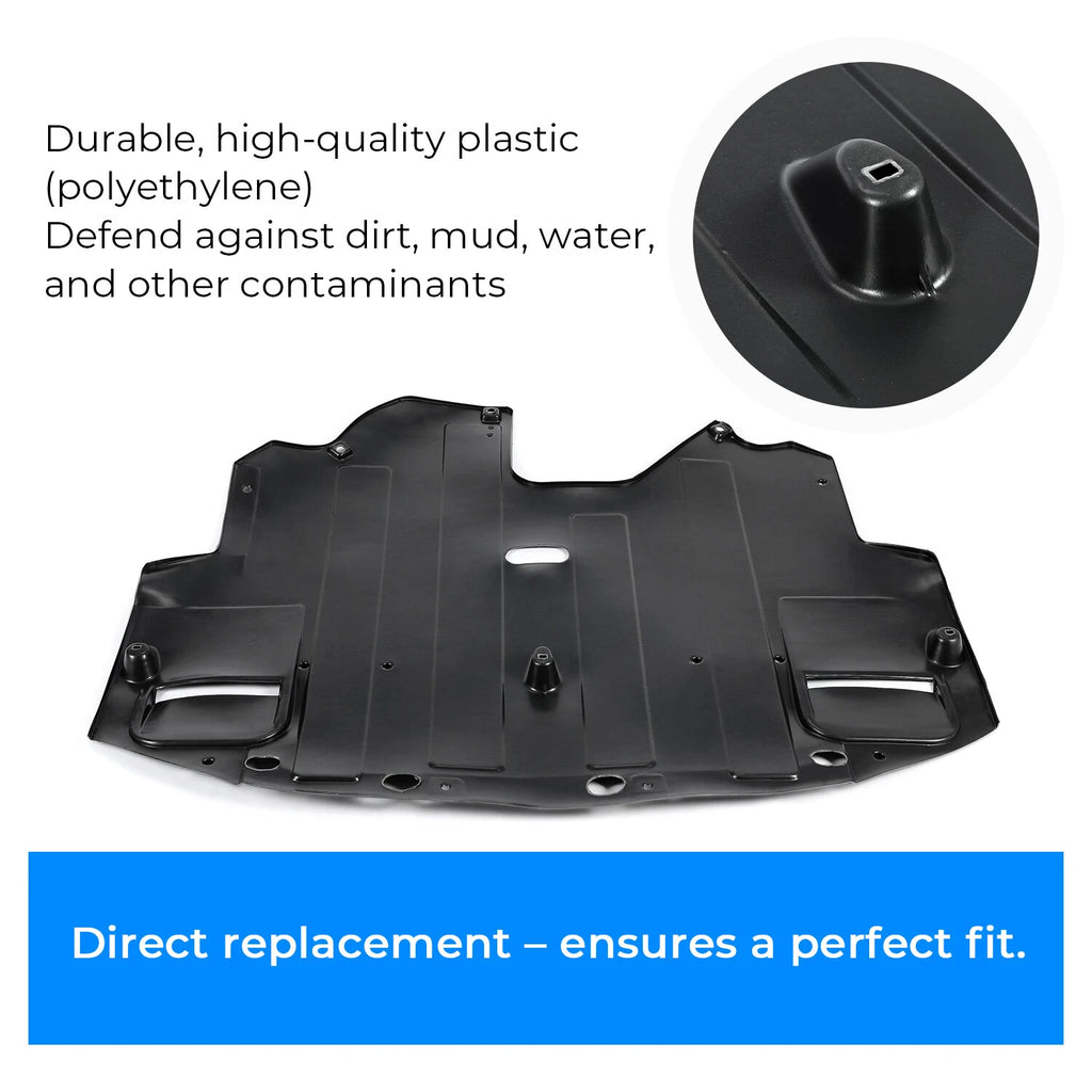 Front Engine Splash Shield for Hyundai Elantra Sedan (2014–2016)