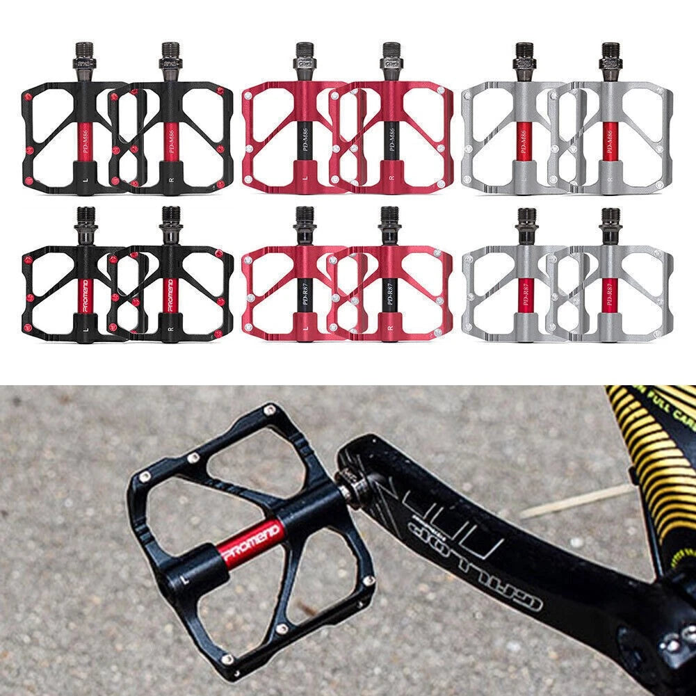 Flat Platform Pedals for MTB Road Bike (Ultralight Aluminum)