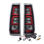 LED Tube Tail Lights for Chevy Silverado GMC Sierra (1999–2006)