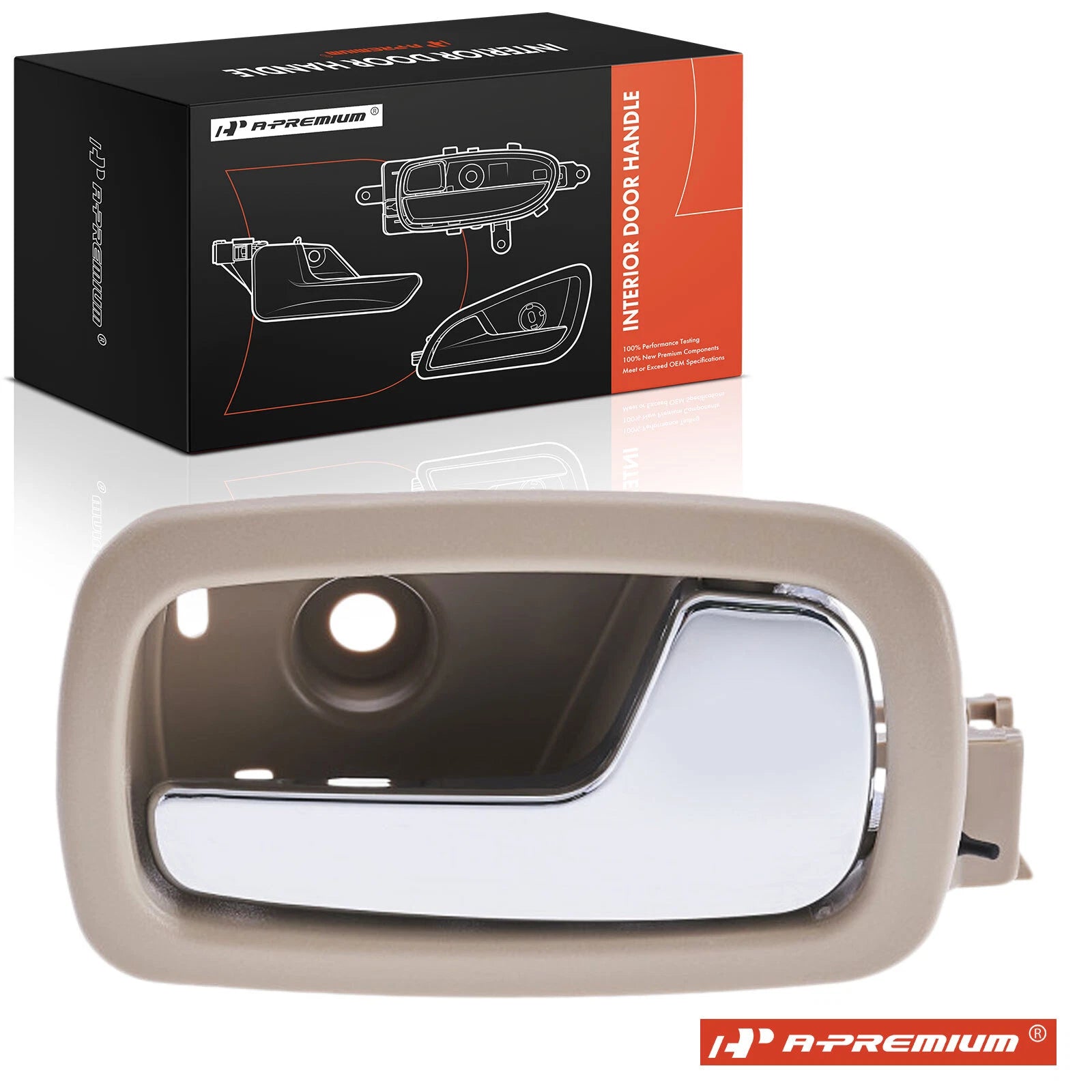 Rear Right Interior Door Handle for Chevy Cobalt, Pontiac G5 (2005–2007)