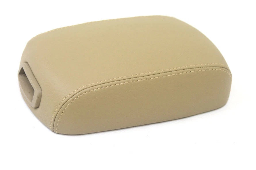 Center Console Armrest Cover for Kia Optima (2004–2008) Beige Leather