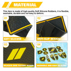 Soft Yellow Car Interior Anti-Dust Mats Accessories for Dodge Challenger (2015-2023)