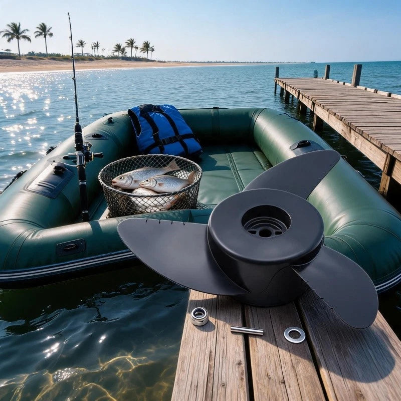 Plastic Propeller for Electric Trolling Motors (Direct Fit Replacement)