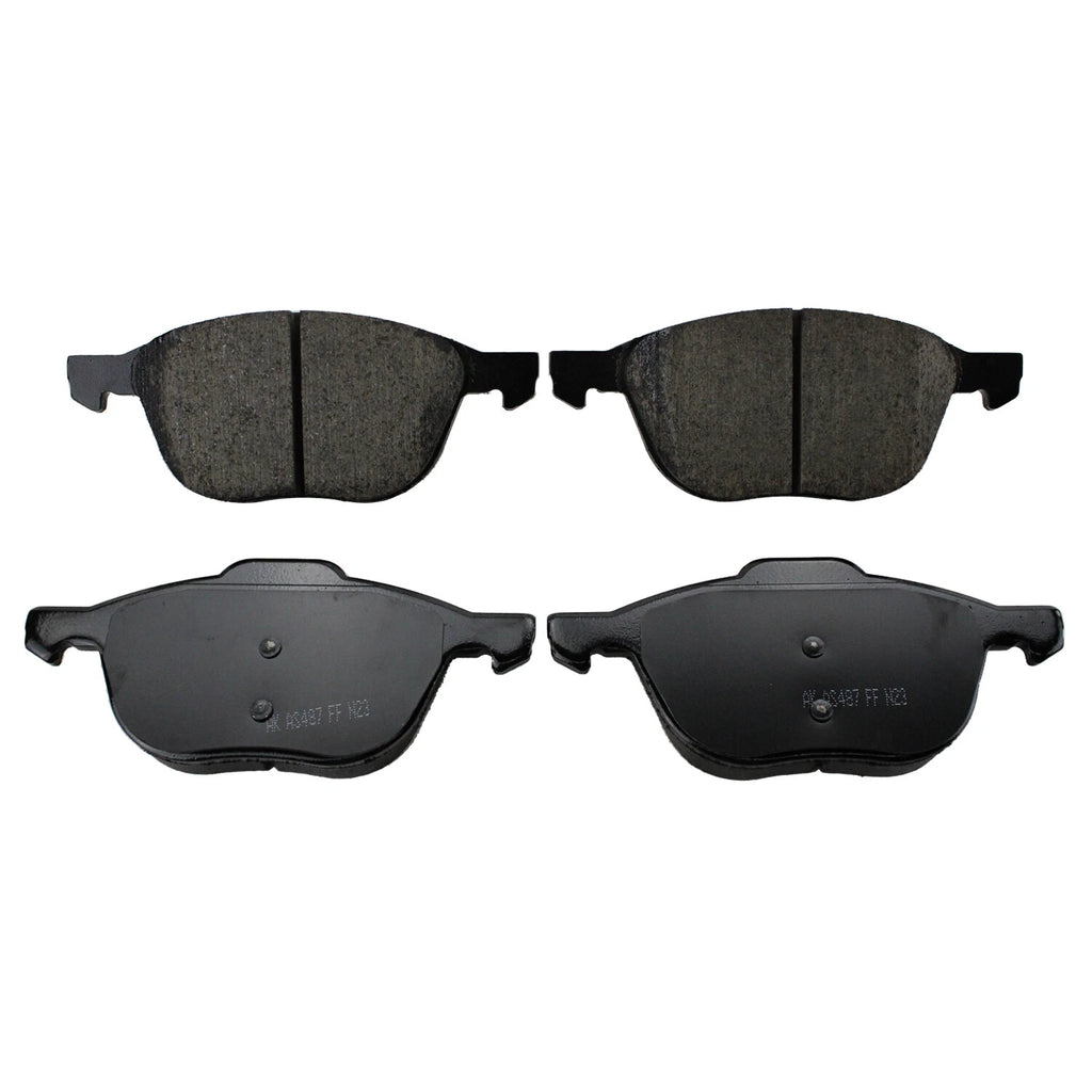 Set of 4 AKEBONO PRO-ACT Brake Pads for (30742030, ACT 1044)