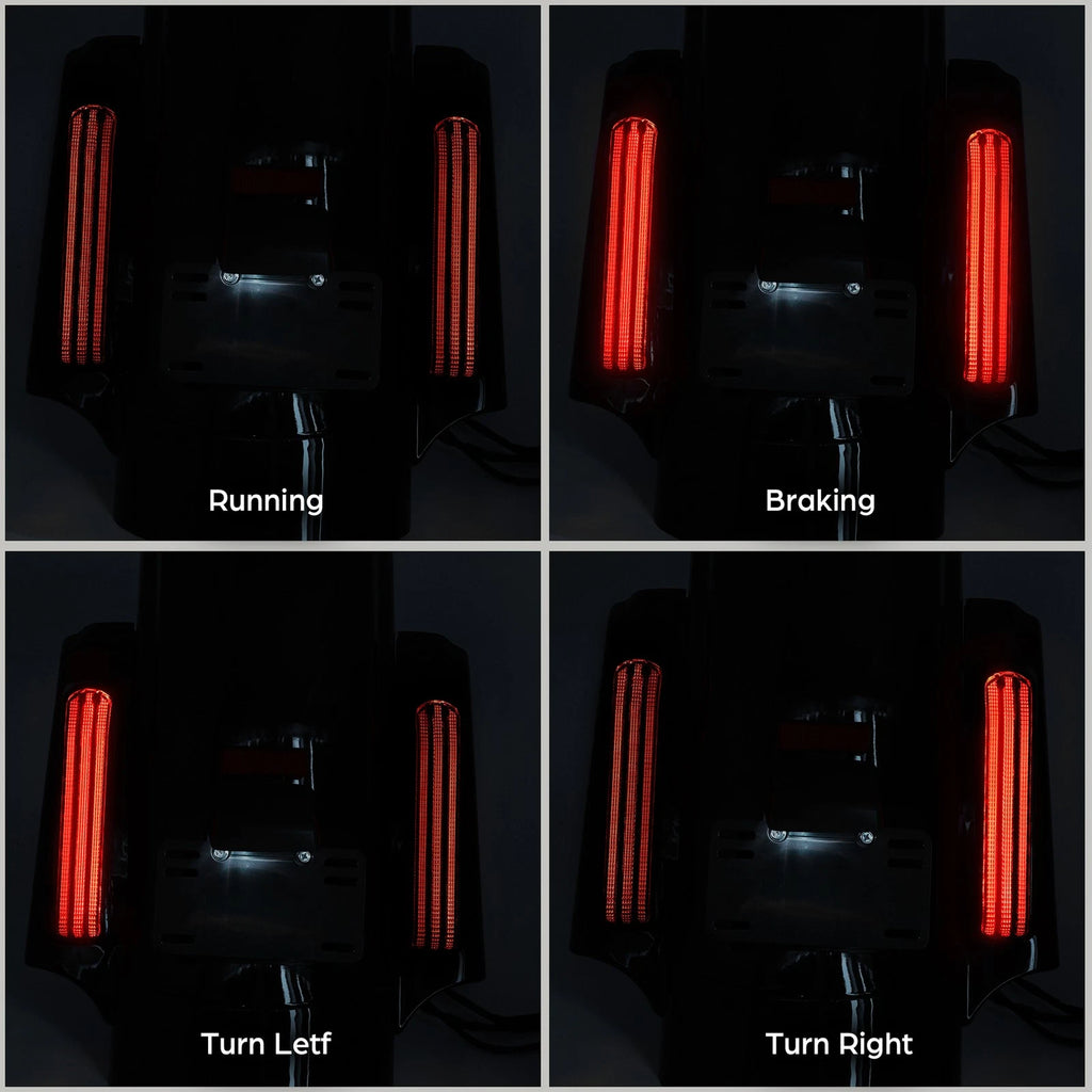 LED Rear Fender for Harley Touring CVO Electra Street Road Glide (2014–2024)