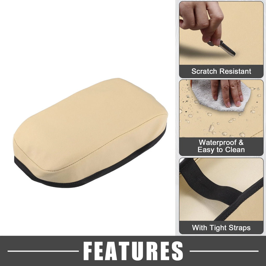 Center Console Armrest Cover for Nissan Sentra (2013–2019) Light Brown