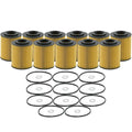 Set of 11 Engine Oil Filters for Hyundai Genesis Kia (StdAsp GAS)