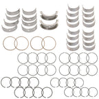 Main & Rod Bearings Kit w/ Piston Rings for Chevrolet LS Gen III IV V8 (4.8L, 5.3L)