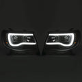 LED Tube Black Projector Headlights for Toyota Tacoma (2005–2011)