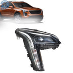 Right Headlight for Cadillac XT4 (2019–2021) Halogen with DRL Chrome Housing