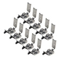 Double Needle Presser Foot with Left Edge Guide for Singer 112W 212W 212G