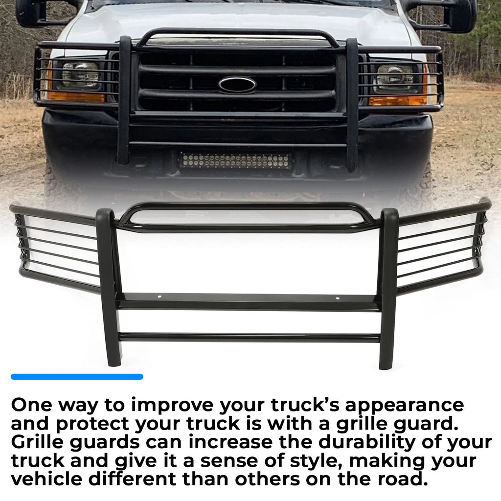 Steel Grille Guard for Ford F250-F550 Super Duty (1999–2007)