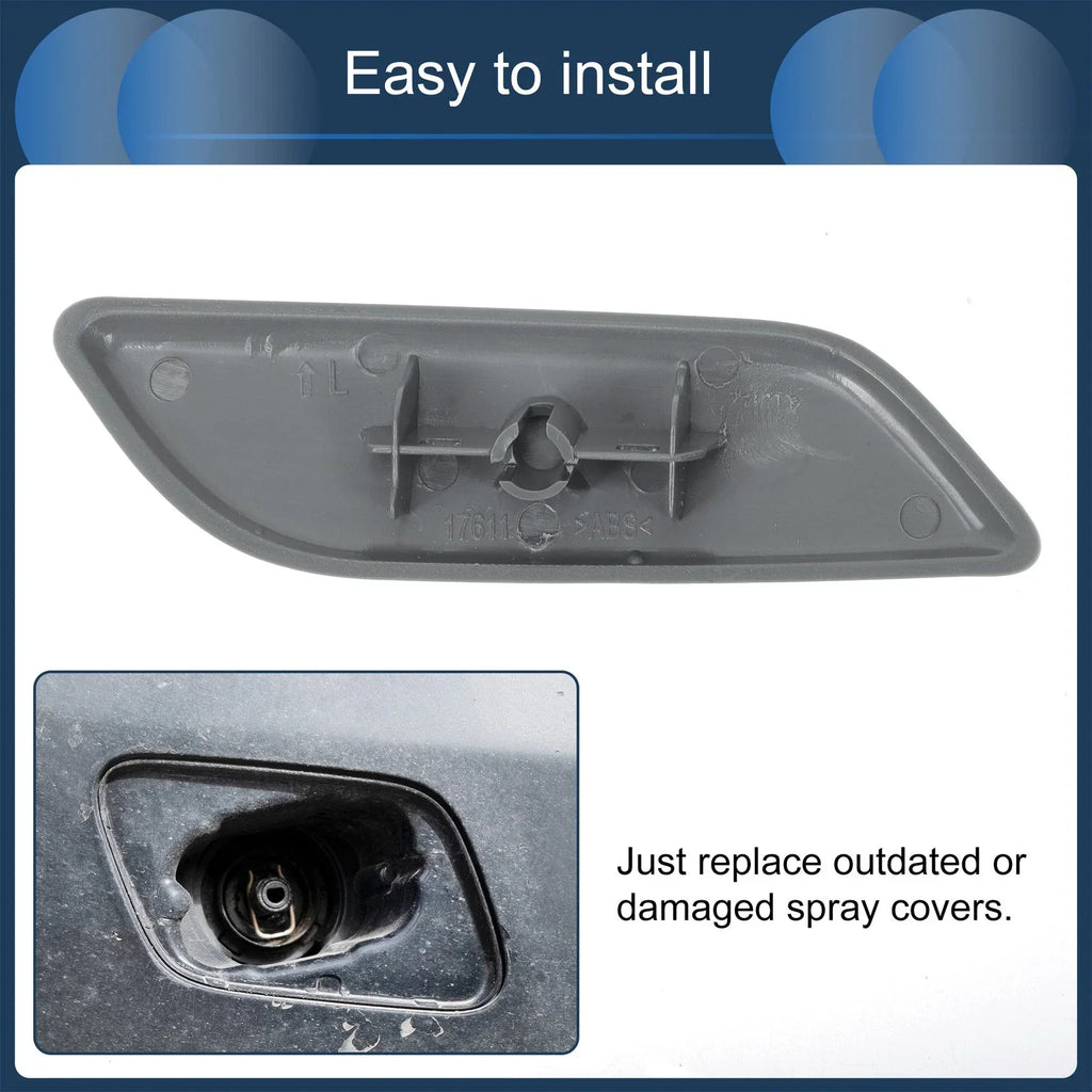 Front Left Washer Nozzle Cover for Honda Accord VIII 2011-2013 Red 1 x