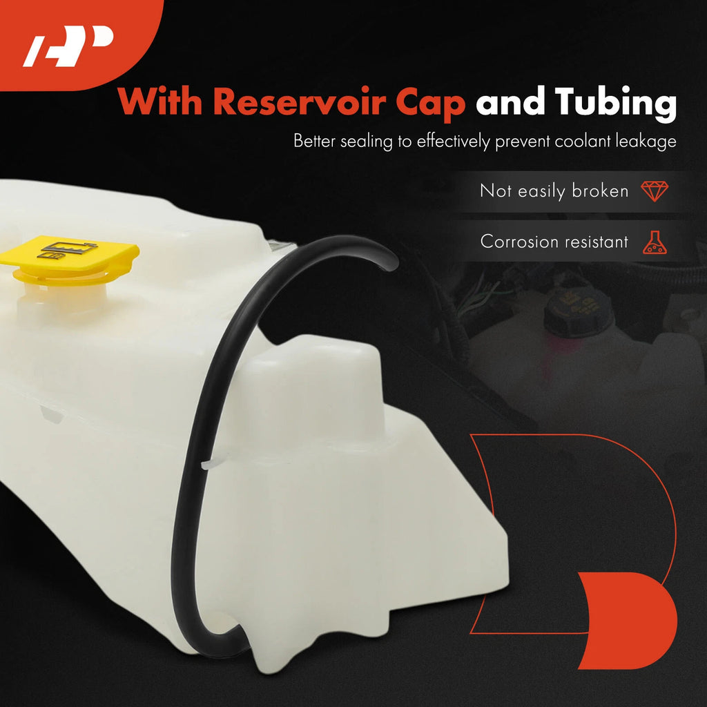 Engine Coolant Reservoir with Cap & Hose for Jeep Liberty (2008-2012)