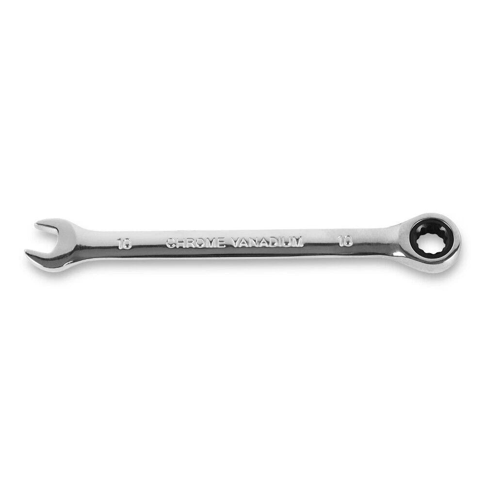 10mm Ratcheting Combination Wrench 72 Teeth 12 Point
