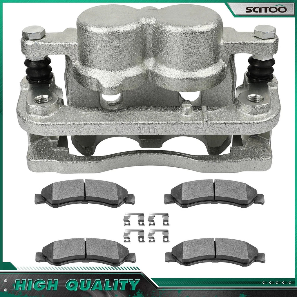 Front Left Brake Caliper with Ceramic Pad for GMC Sierra 1500, Yukon