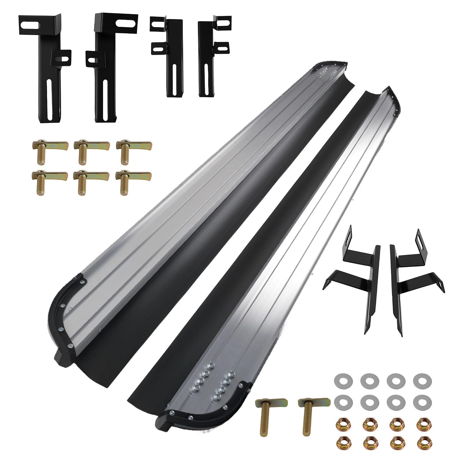 Aluminum Side Step Bar for Toyota Highlander (2020–2025) Black Running Board