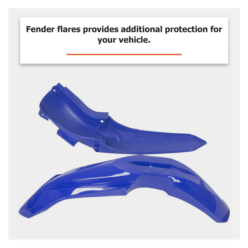 Restyle Plastics Kit Set for Yamaha YZ125 YZ250 (2002–2020) Blue
