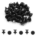 20Pcs 7L6868243 Black Plastic Rivets Clips for Audi 