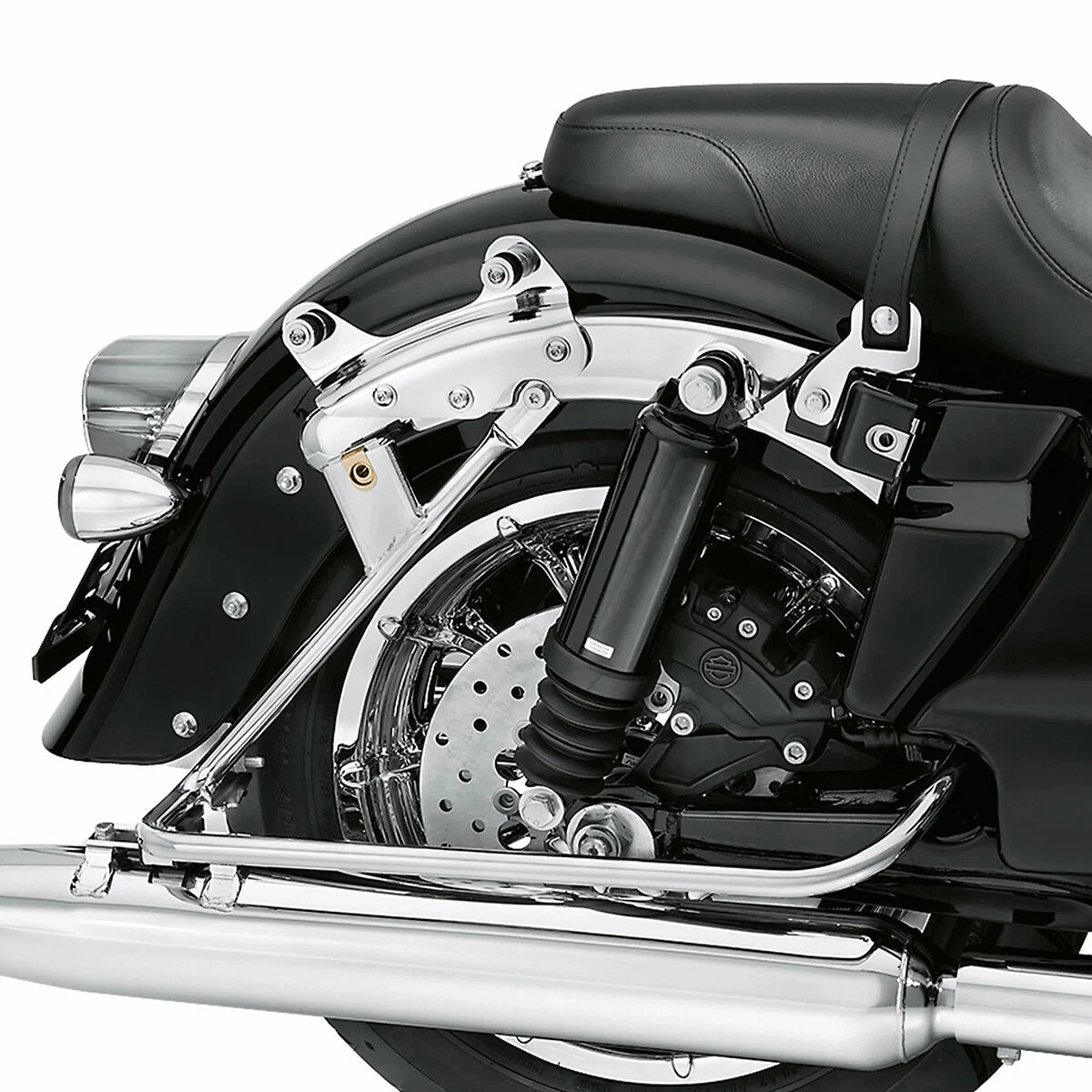 Saddlebag Support Brackets for Harley Touring Road Street Glide FLHX FLTR (2009–2013)