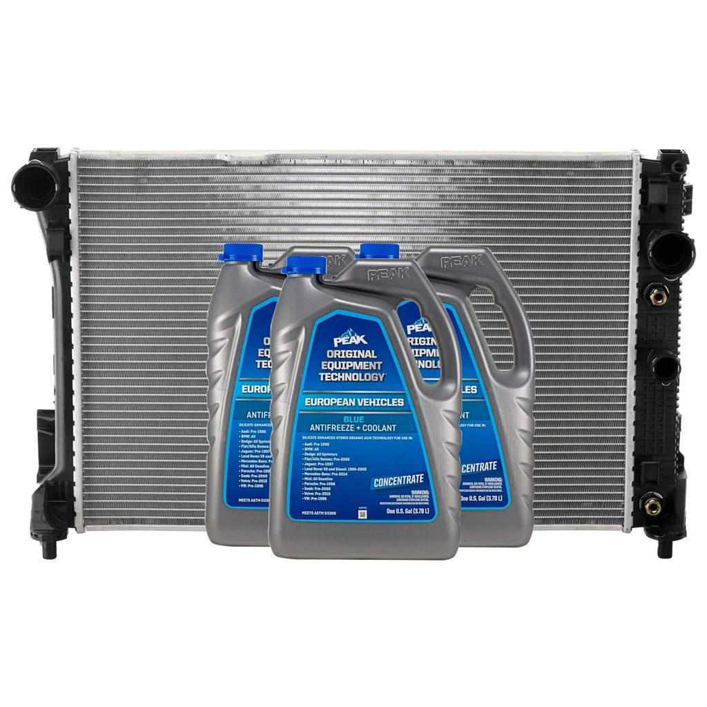 Set of 2 Radiators for Mercedes-Benz SLK250 (2012–2015)