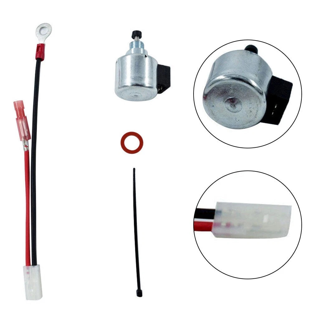 Carburetor Fuel Shut Off Solenoid Kit for AM128242 (Fit)