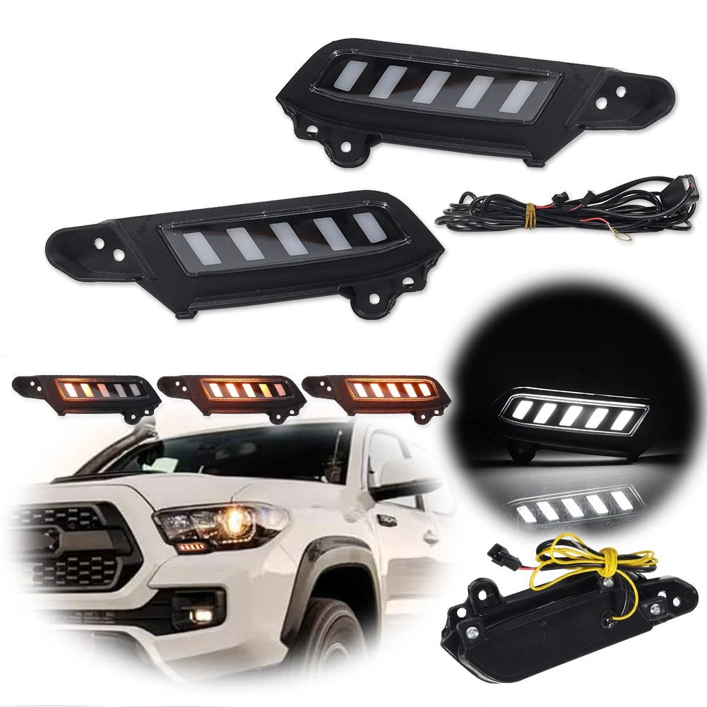 2X Sequential LED Turn Signal Lights for Toyota Tacoma (2016–2023)