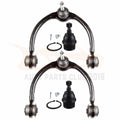 Set of 4 Front Upper Control Arms & Lower Ball Joints for Jeep Grand Cherokee 