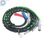 15ft 7 Way ABS & Air Line Hose Wrap for Semi Truck Trailer