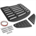 Lift-Off Rear & Quarter Side Window Louvers for Ford Mustang Coupe (2015–2018)