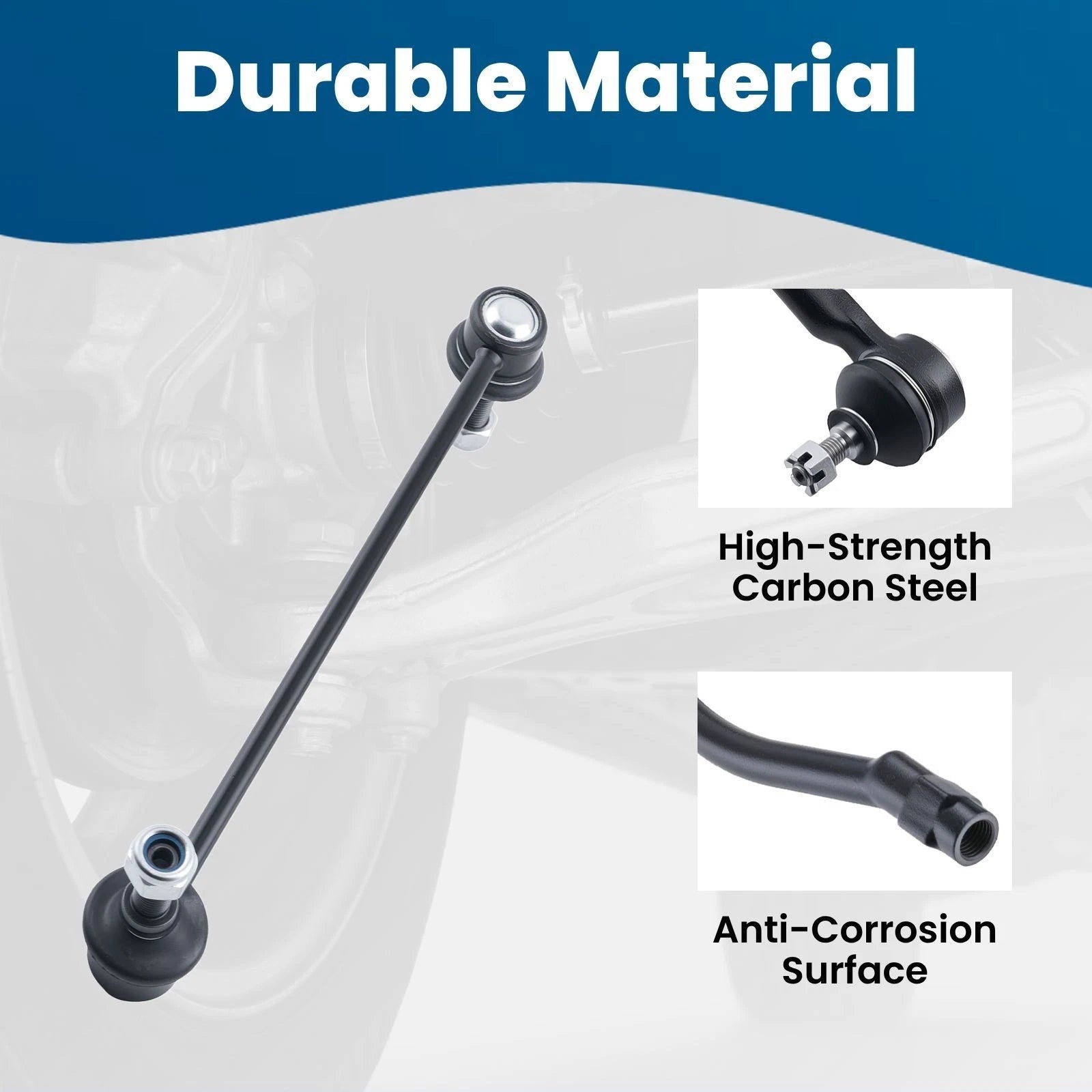 Front Sway Bar End Link Tie Rod for Elantra Kia Soul EV (2015–2019)