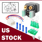 Starter Solenoid Relay with Plug for Yamaha XVS1300 V-Star 1300 (2007–2017)