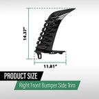 Front Bumper Trim for Toyota Camry SE (2025) Right Side