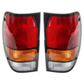 Set of 2 TYC Tail Light Lamp Assemblies for Mazda B2300 B2500 B3000 B4000