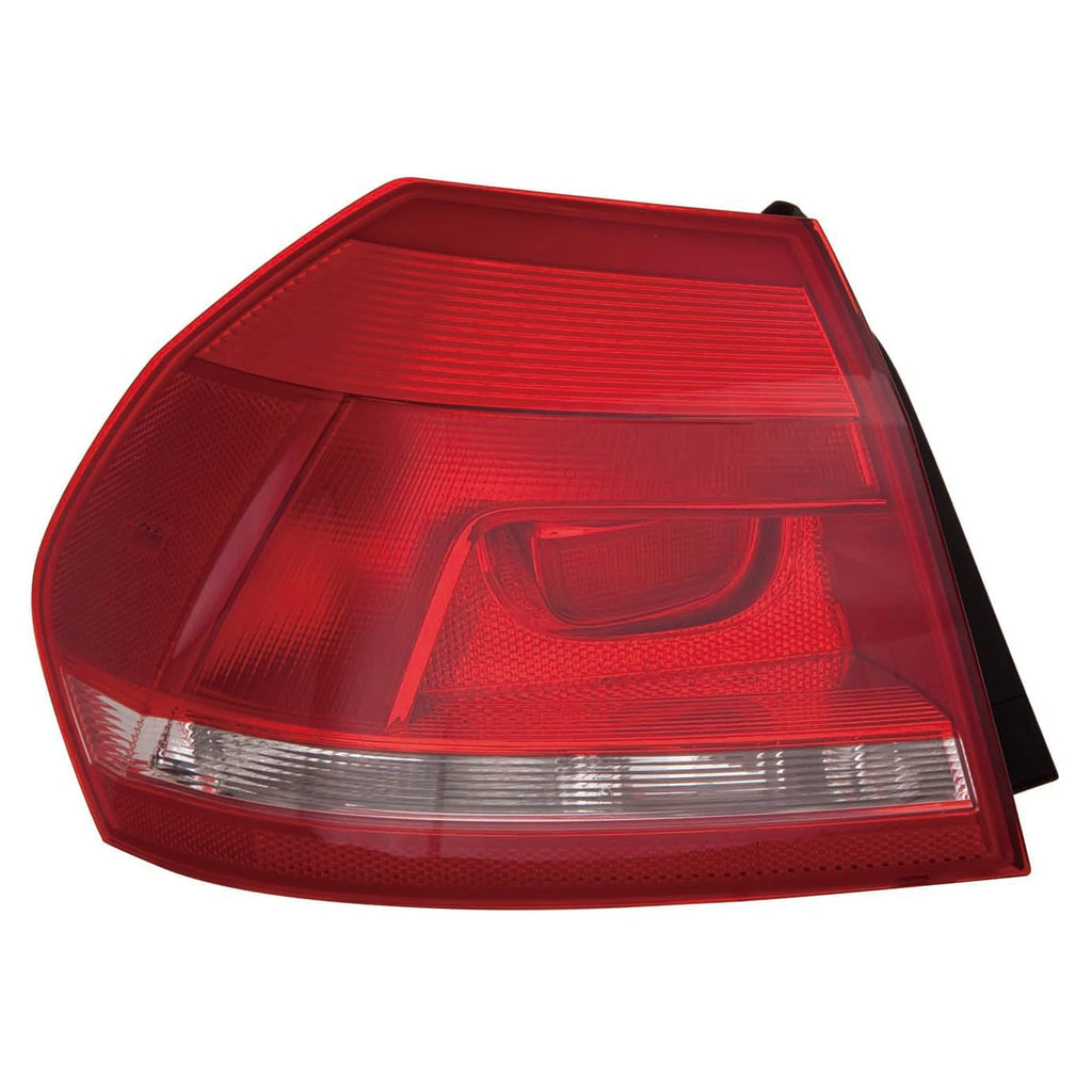 Replacement Driver Side Outer Tail Light Assembly for 2012-15 Volkswagen Passat