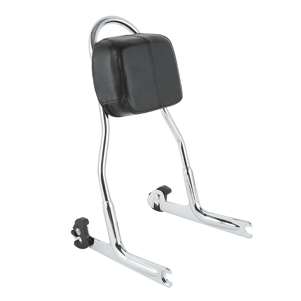 Chrome Detachable Sissy Bar Backrest for Harley Softail Fat Boy (2000–2023)