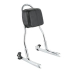 Chrome Detachable Sissy Bar Backrest for Harley Softail Fat Boy (2000–2023)