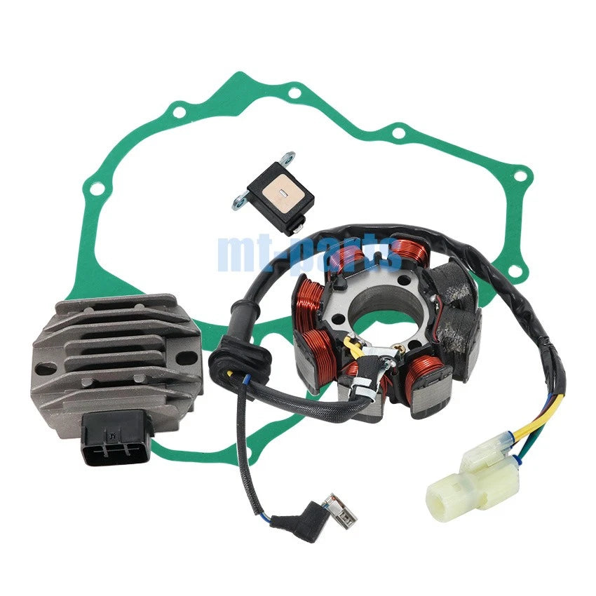 Stator, Regulator Rectifier, Gasket for Honda TRX250EX Sportrax (2003–2005)