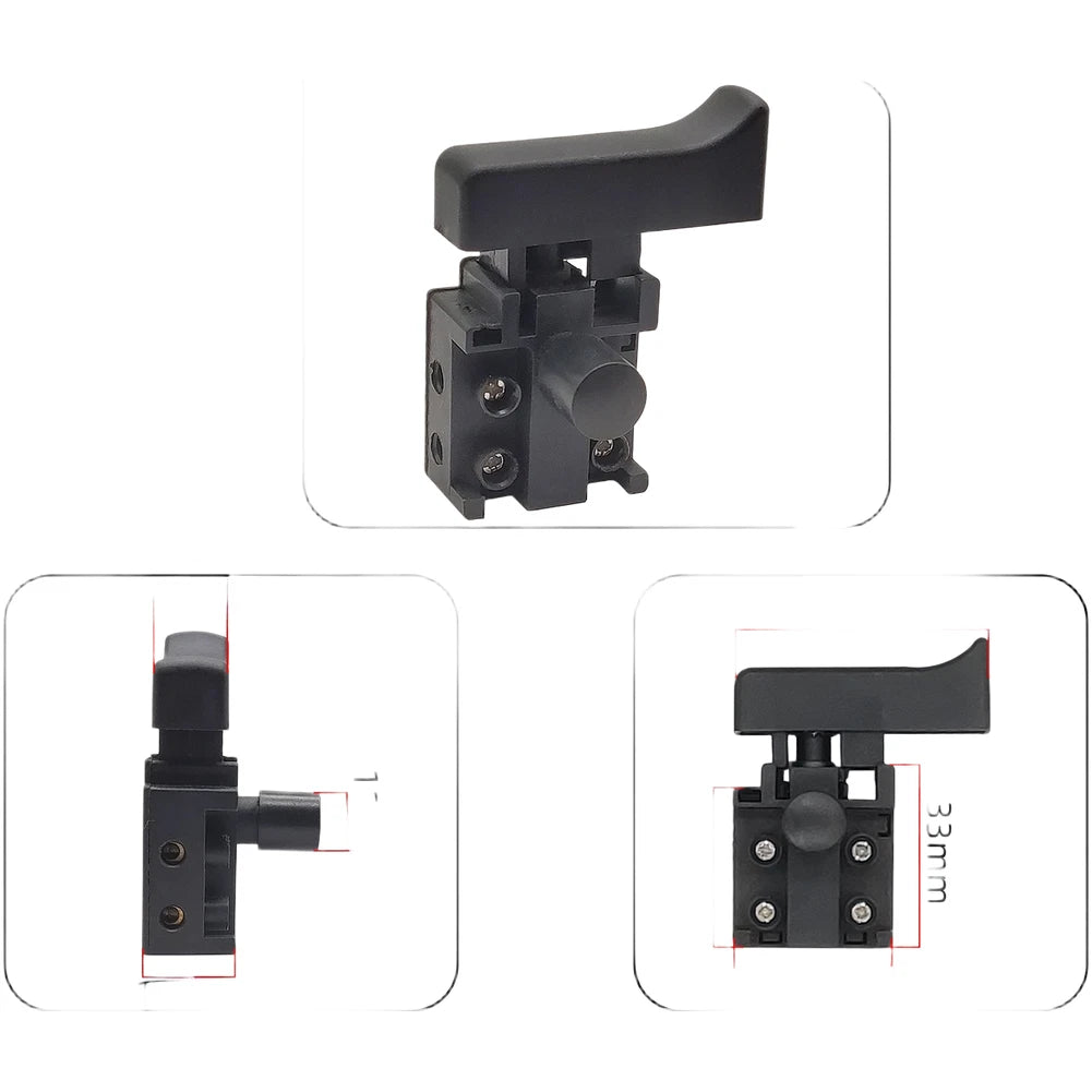 Replacement Dustproof Switch for Demolition Hammer and Electric Drill (04758)