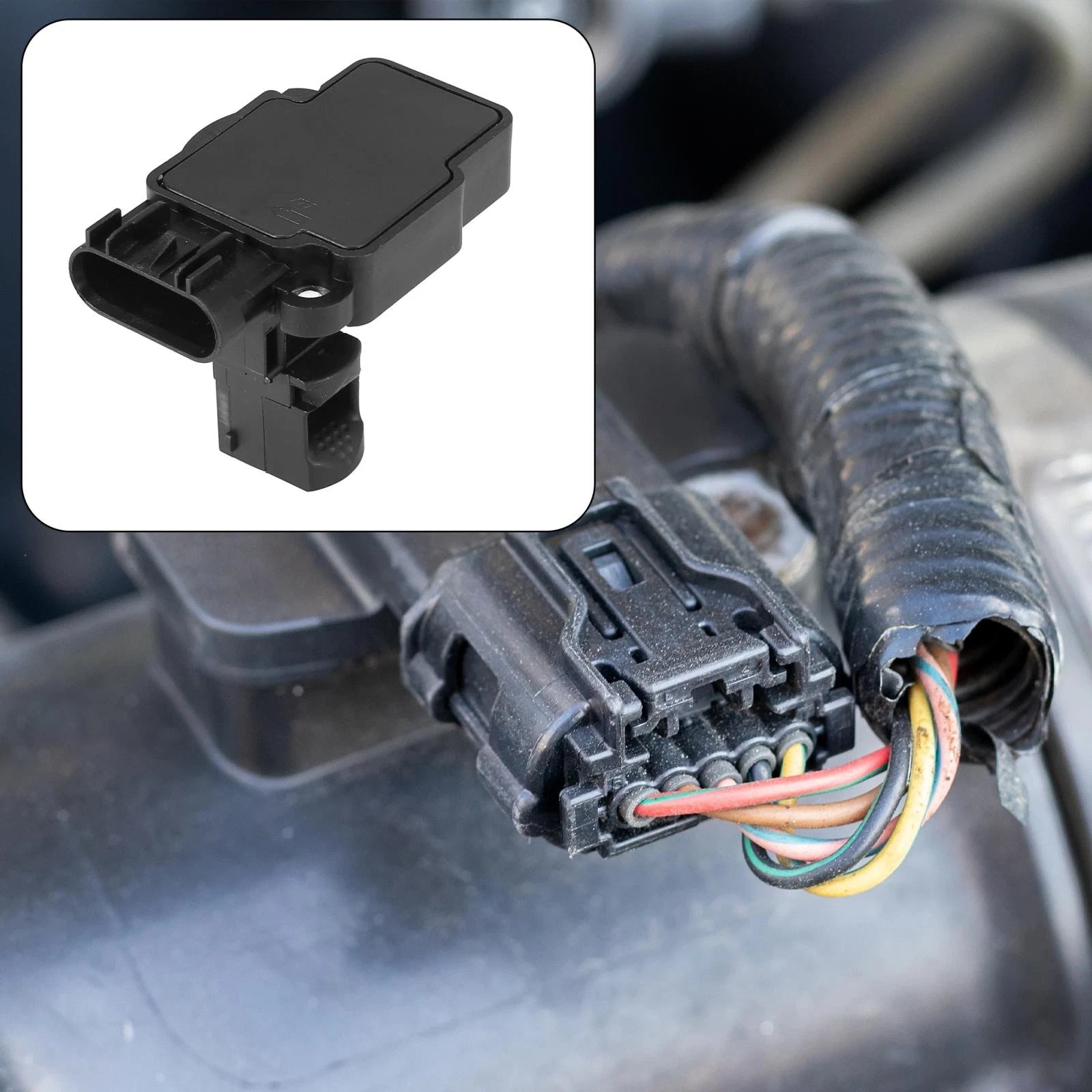 MAF Mass Air Flow Meter Sensor 213-364 for Chevrolet Silverado 3500 HD (2007–2014)