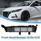 Front Air Shutter Assembly for Nissan Sentra (2013–2019)