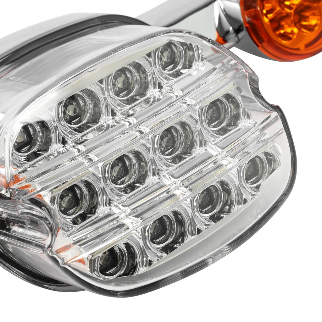 LED Rear Turn Signal Tail Brake Lights for Harley Low Rider ST FXLRST (22-25)