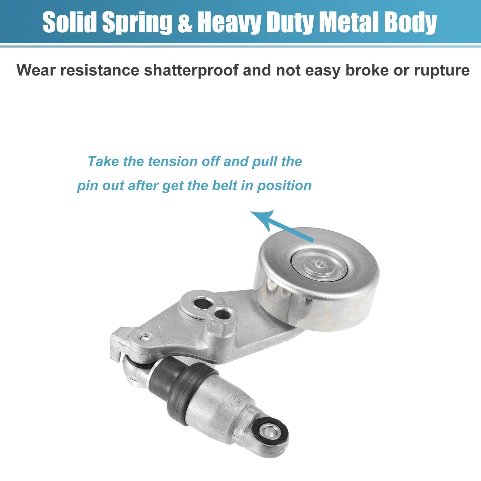 Belt Tensioner Pulley Assembly No. 31170P8FA02 for Honda Odyssey (2002–2004)